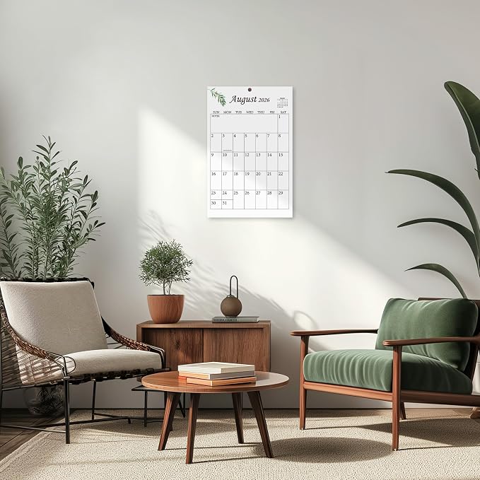 Large Wall Calendar 2026-2027(23" x 15")-Jun. 2026 - Dec. 2027