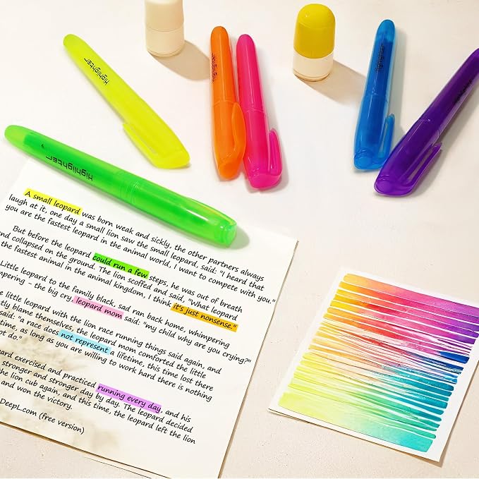180 Pcs Yellow Highlighter Bulk Highlighters Markers Chisel Tip Highlighter Pens for School Classroom Office (180)