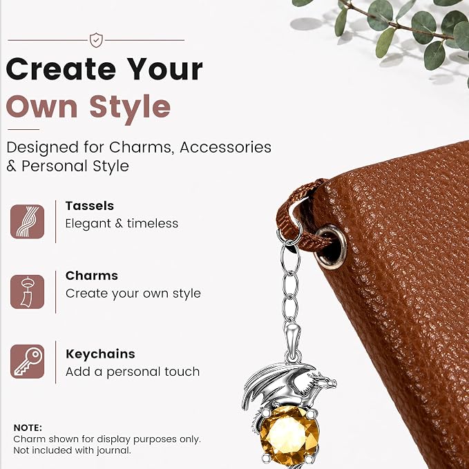 CAGIE Lined Journal Notebooks 3 Pack, 176 Pages Each, A5 Softcover, College Ruled, 100 GSM Thick Paper, for Work, Writing, School (5.7'' x 8.3'') (Brown, Brown, Brown) (5.7'' x 8.3'')