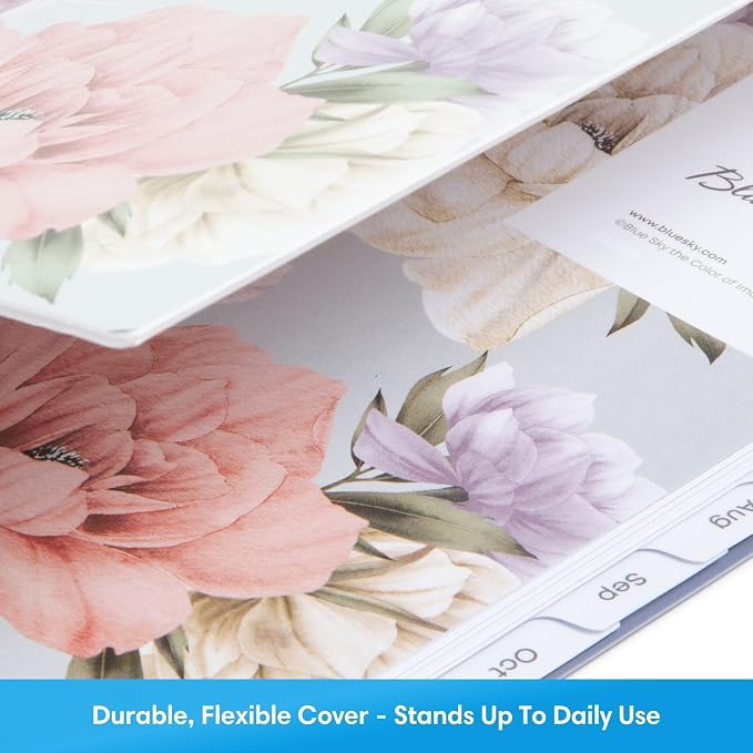 Blue Sky 2027 Weekly & Monthly Planner Calendar, 5"x8", Tula | January 2027 - December 2027, Flexible Frosted Cover, Durable Twin Wire Binding, Laminated Tabs