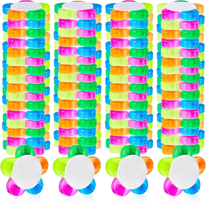 Outus 140 Pieces Petals Highlighters Assorted Colors Back to School Flower Shape Watercolor Highlighter Pens 5-in-1 Fluorescent Pens for Office School Stationery Aesthetic Supplies,5 Colors