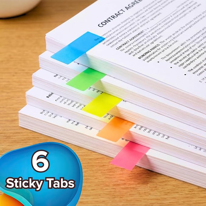 Sticky Notes 3x3 (12 Pads / 1200 Sheets) – 2026 Improved Adhesive, Very Very Sticky & Bright Neon Colors – Perfect for School, Office & Desk Supplies