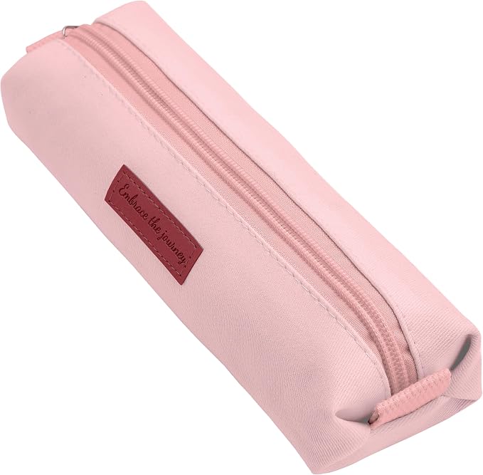 Mr. Pen- Cute Pencil Case Pouch, Multipurpose Canvas Bible Pencil Pouch | Smooth Zipper, Premium Material, Neat Stitches, Ideal for Stationery, Cosmetics, Electronics, School, Office, Travel