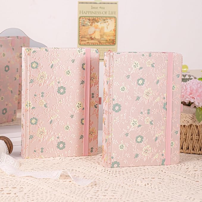 TIEFOSSI Lined Journal Notebook for Women Men, A5 Journals for Writing | 100gsm 316 College Ruled Pages Diary, Thick Paper, Perfect for Office & Home School Supplies, 8.4 X 5.8 In