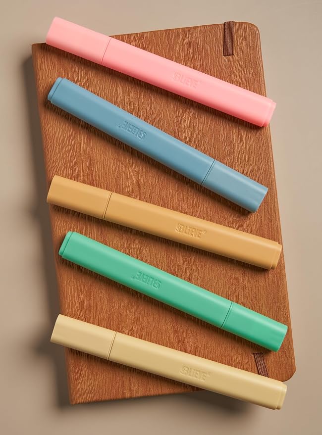 BLIEVE Bible Highlighters No Bleed Through, Chisel Tip, 5 Pack