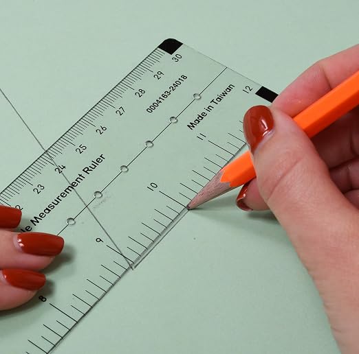 Learning Advantage Angle Measurement Ruler, Clear, Flexible and Adjustable | Geometry Measuring Tool, Measure Angles to 360 Degrees and Lines to 12"