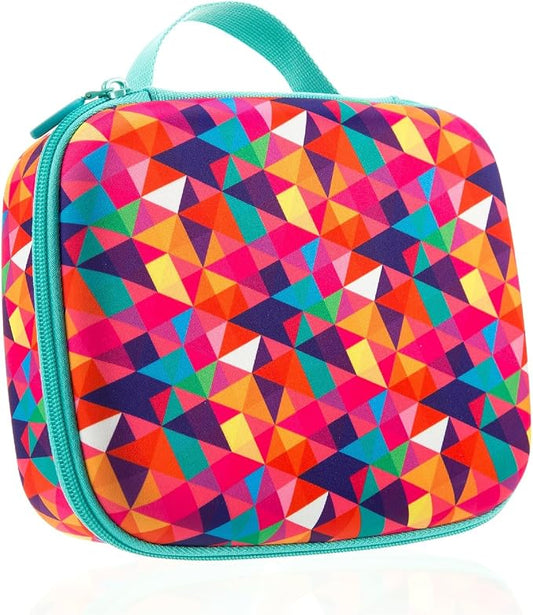 ZIPIT Jumbo Pencil Case for Girls, Cute Large Capacity Pencil Box, Colorful