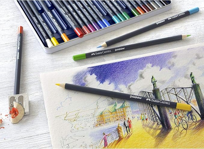 Faber-Castell Creative Studio Goldfaber Color Pencils (36 Count)