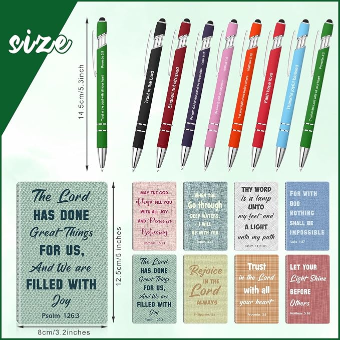 Funrous 32 Pcs Motivational Quote Pens Inspirational Notepads Mini Journal with Ballpoint Pen Small Notebooks Gift for Men Women Coworker Adult Party Favors Prize Teacher Student Office(Texture)