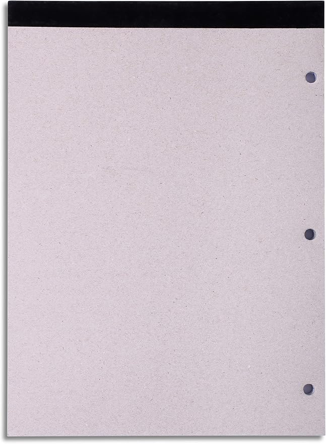 Mintra Office White Legal Pads – Ruled Notepads and Micro-Perforated Sheets, Ideal for Writing, Note-Taking & Creativity, Office, or Professional Use, Double Pad 3 pack, 8.5"x11" (Narrow Ruled)
