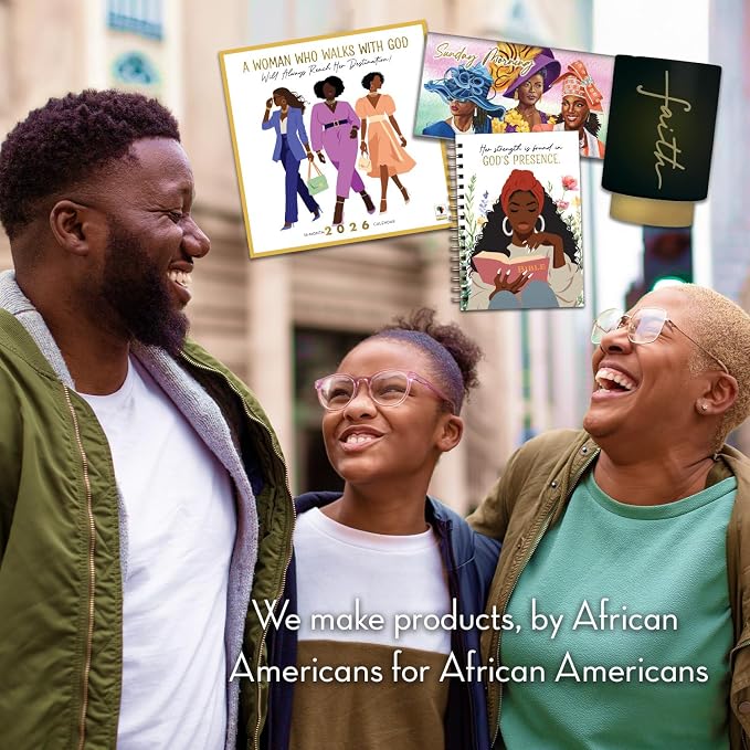 African American Expressions 2026 Wall Calendar – Phenomenal Women – Monthly Calendar Celebrating Black Culture & History, 12x12 Hanging Calendar, 16 Months – Gift for Women