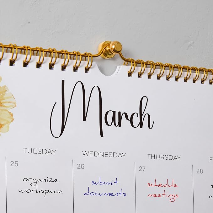 2026-2027 Wall Calendar, Jokotha 18 Monthly Calendar Runs from January 2026 to Jun 2027, 15" x 12", Wirebound, Monthly Planner for Home & Office Organization
