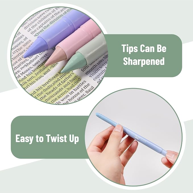 Mr. Pen- No Bleed Gel Highlighters, Assorted Colors, 8 Pack | Bible Highlighters and Pens No Bleed, Bible Markers for Study, Journaling, School Supplies and Accessories