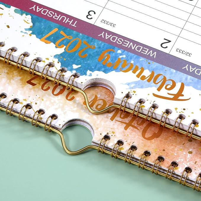 2027 Calendar - Wall Calendar 2027, 14.8'' x 11.5'', Jan. 2027 - Dec. 2027, Large Blocks, 2027 Wall Calendars with Julian Dates, Thick Paper