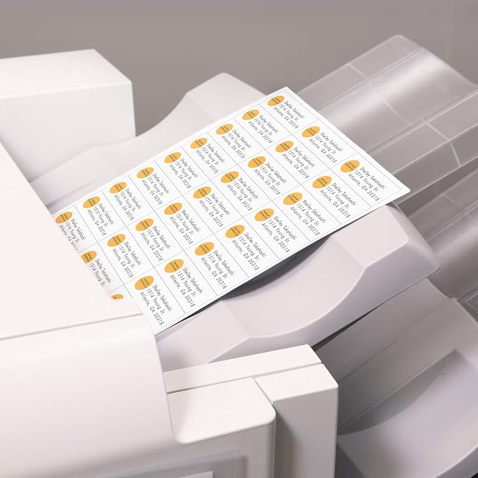 Avery Address Labels for Copiers, 1" x 2-13/16", 8,250 White Labels (5332)