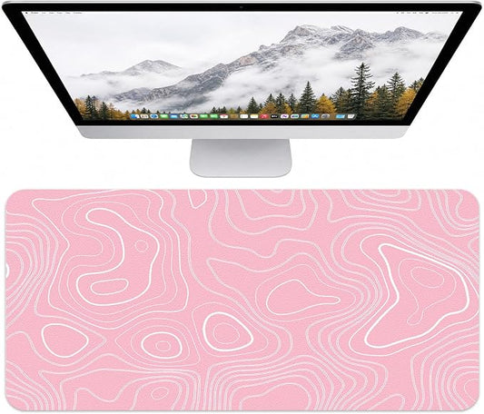 Leather Desk Mat, Desk Pad for Keyboard and Mouse Large Mouse Pads for Desk | Waterproof Desk Mat, Desk Matt for Desktop, Laptop Blotter, Keyboard Pad, Large Mouse Pad, Desk Essentials