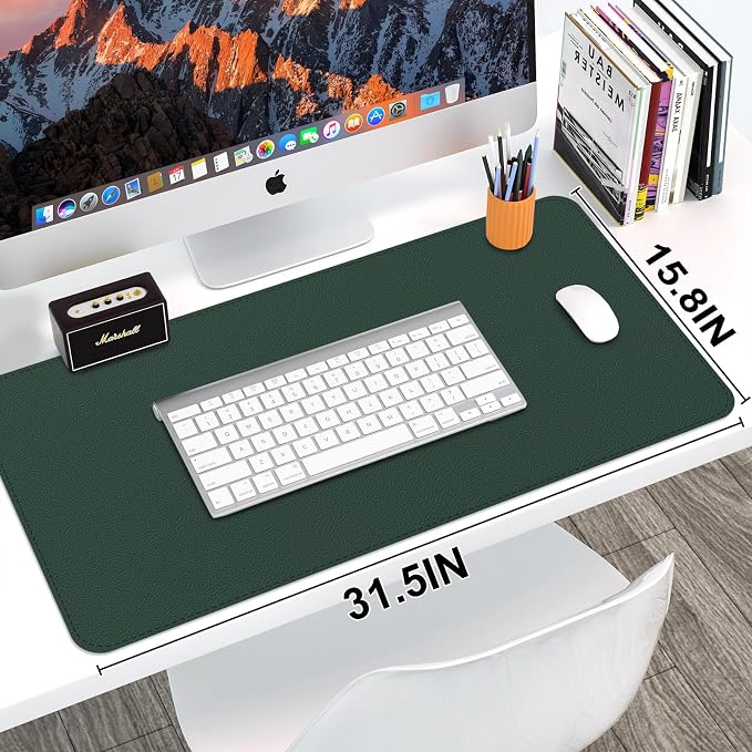 Desk Pad, Desk Matt for Desktop, Keyboard Mats for Desk, Large Desk Mat | Cork Desk Mat, Mouse Pads for Desk, Desk Pad Mat, Large Mouse Pad for Desk, Keyboard Mat, Computer Mats for Desktop