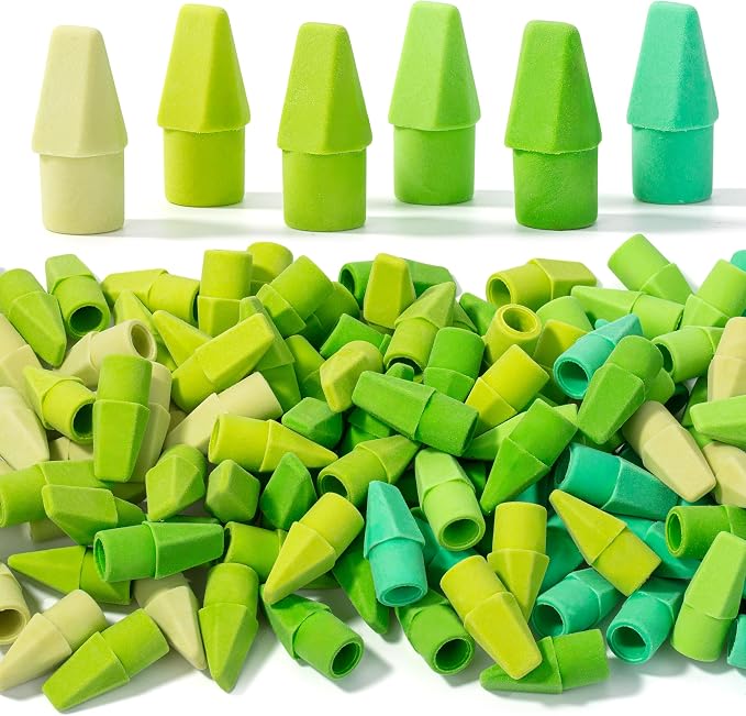 Mr. Pen- Pencil Erasers Toppers, 120 Pack, Colorful, Latex Free, No Smudge | Mr Pen Erasers for Pencils