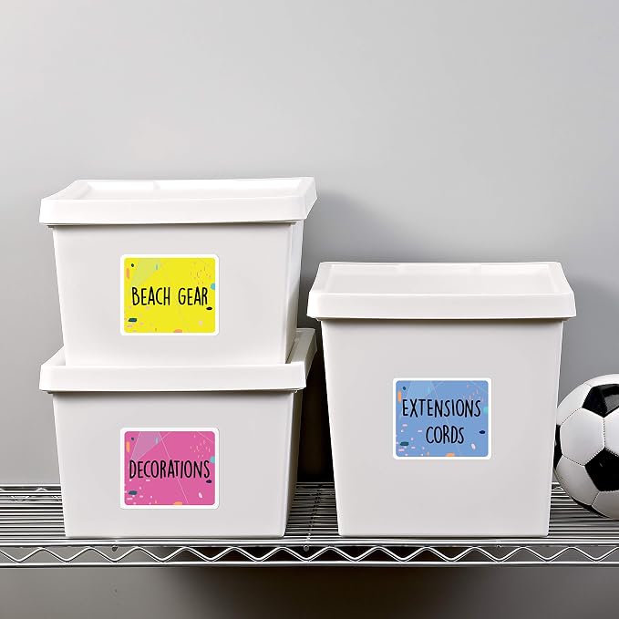 Avery TrueBlock Shipping Labels, Sure Feed, Permanent, 3-1/3" x 4", White, 2 Pack, 120 Labels Total (32134)