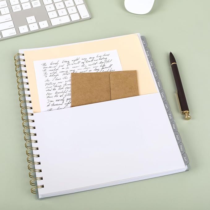Mead Planner 2026-2027 Weekly & Monthly Academic 15-Month April-June, 8.5" x 11", Soft Grass (CAW62093)