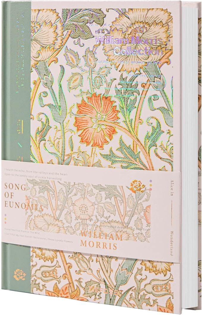 TIEFOSSI Aesthetic Lined Journal Notebook for Women Writing | A5 College Ruled Hardcover Notebook,100gsm 224 Pages-Thick Travel journals for writing ,for Work Organization, Note Taking