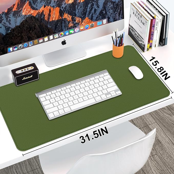 Desk Pad, Desk Matt for Desktop, Keyboard Mats for Desk, Large Desk Mat | Cork Desk Mat, Mouse Pads for Desk, Desk Pad Mat, Large Mouse Pad for Desk, Keyboard Mat, Computer Mats for Desktop