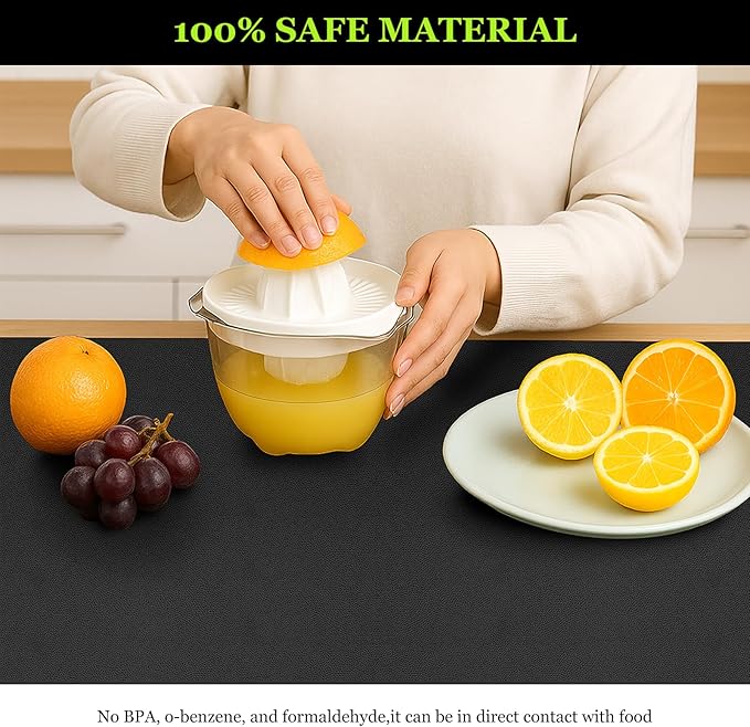 Warmstar Leather Table Cover 14 x24 Inch, 1.8MM Thick PVC Table Protector Waterproof, Desk Cover Protector Non-Slip Table Pad for Kitchen, Dresser, Gaming Desk,Dining Room Table