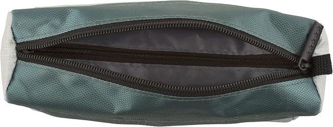 Five Star Pencil Pouch, Pen Case, 9-Pocket Zipper Pouch, Storage Organizer for School Supplies Earbuds Chargers Cables Makeup, Green/Juniper (500214F-ECM)