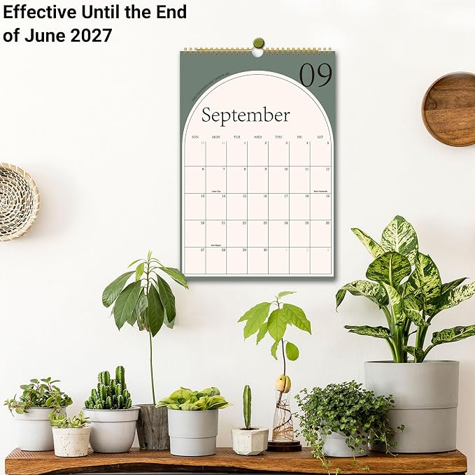 2026 Wall Calendar, Large Calendar from January 2026 - June 2027, Hanging Calendar with Thick Paper, Perfect for Office and Home Monthly Organizing & Planning, 10"×14.7"