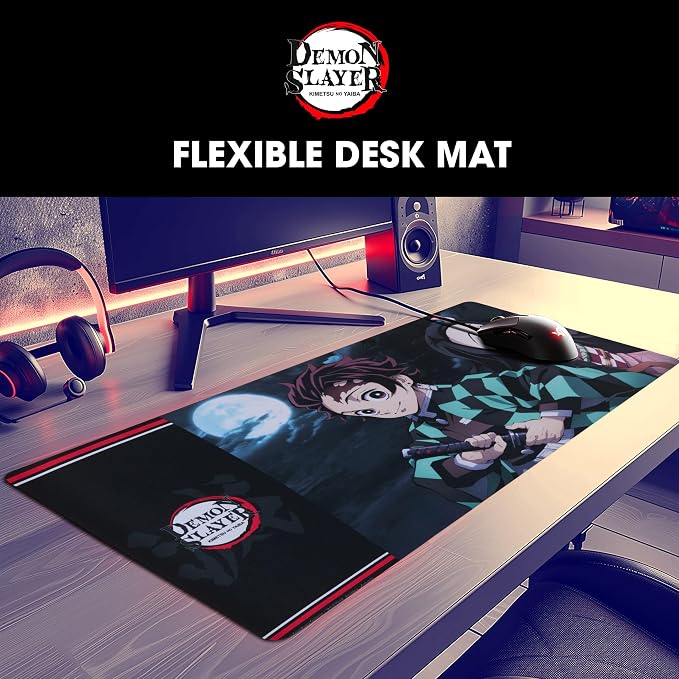 Solo Leveling Large Gaming Mouse Pad 31"x15" XL Computer Desk Mat, Anime | Oversized 31x15in Solo Leveling anime gaming mouse pad, smooth fabric top, stitched edges, non-slip rubber base.