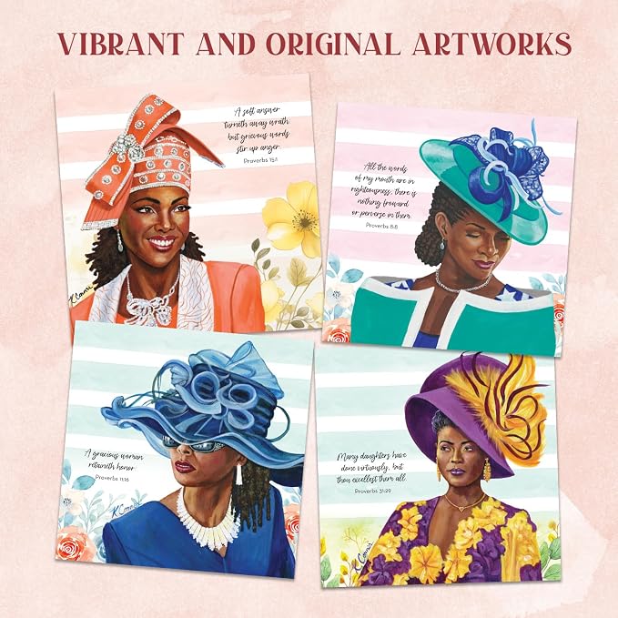 African American Expressions 2026 Wall Calendar – Sunday Morning – Monthly Calendar Celebrating Black Culture & History, 12x12 Hanging Calendar, 16 Months – Gift for Her