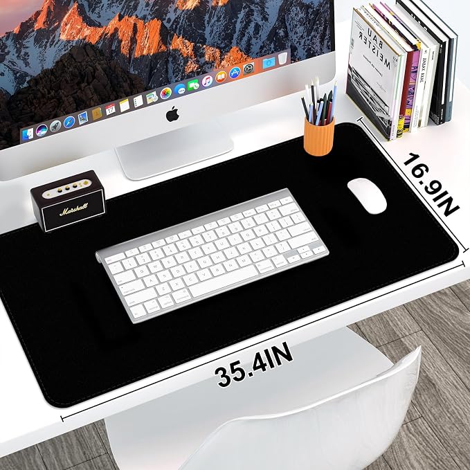 Desk Pad, Desk Matt for Desktop, Keyboard Mats for Desk, Large Desk Mat | Cork Desk Mat, Mouse Pads for Desk, Desk Pad Mat, Large Mouse Pad for Desk, Keyboard Mat, Computer Mats for Desktop