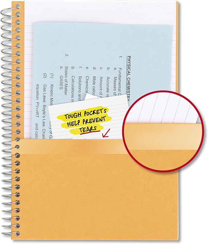 Five Star Spiral Notebook, 2 Subject, College Ruled Paper, 6" x 9.5", 80 Sheets, Amethyst Purple (840029CF1-ECM) (Pack of 12)