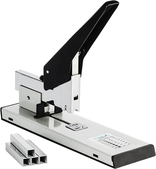 Blue Summit Supplies Heavy Duty Stapler, 200 Sheet Capacity, 2000 Staples