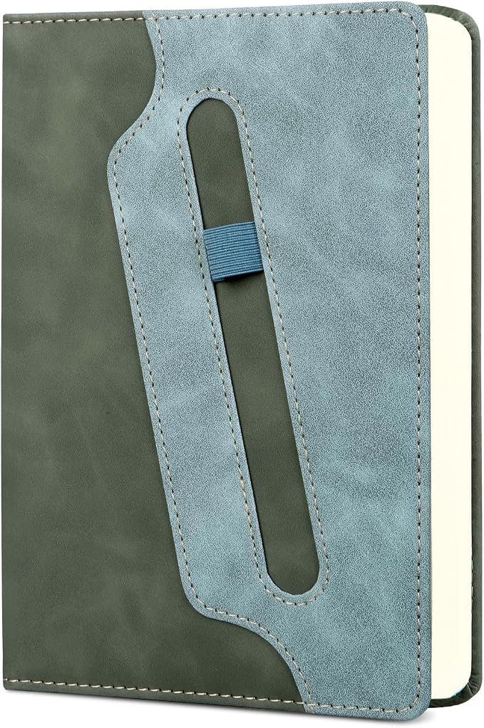 Comix Lined Journals Notebook - 304 Pages 5.9" x 8.3" College Ruled Thick Journaling Notebooks for Women