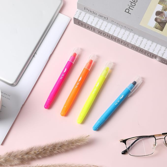 Mr. Pen- Aesthetic Highlighters and Gel Highlighters, 8 Pack | Assorted Color Bible Highlighter No Bleed, No Bleed Highlighter for Bibles, Fast Dry for Bible Journaling, Planner
