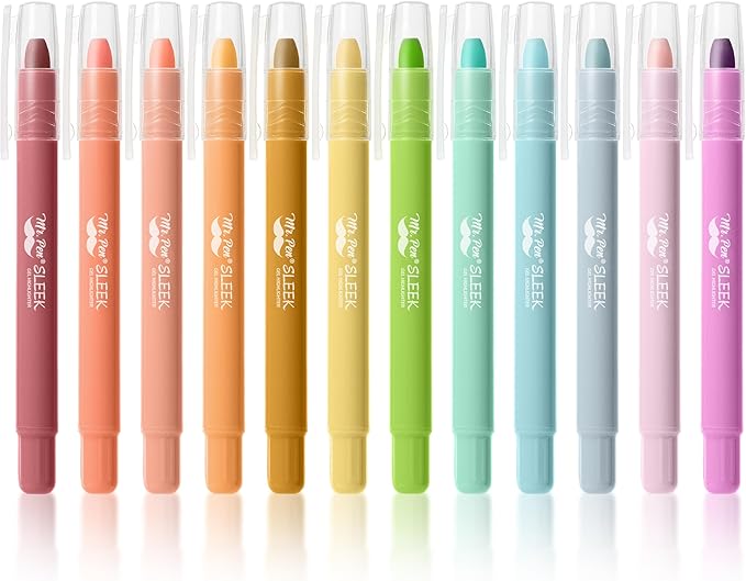 Mr. Pen- Gel Highlighter, 12 Pack, Assorted Colors | Bible Highlighters No Bleed, No Bleed Highlighters, Bible Highlighter
