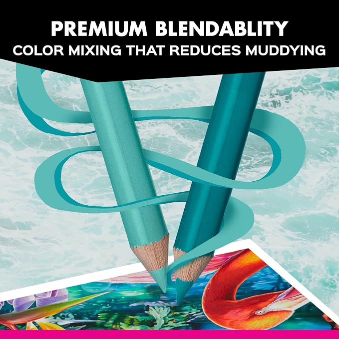 Prismacolor Premier Colored Pencils Soft Core Landscape Set Adult Coloring 12 Count (Pack of 12)