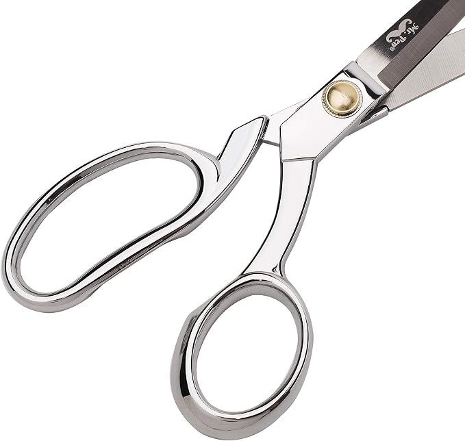 Mr. Pen- Premium Tailor Scissors, 8-Inch | Heavy Duty Carbon Steel Sewing & Fabric Scissors, Tailor Shears, Ultra-Sharp for Smooth Cutting