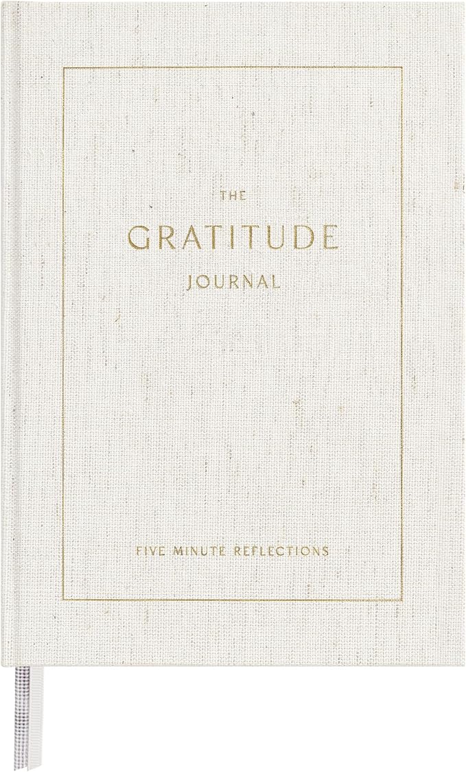 And Per Se Gratitude Journal – 5 Minute Daily Practice for Women with Prompts & Quotes – Undated Mindfulness & Happiness Notebook (Original Beige)