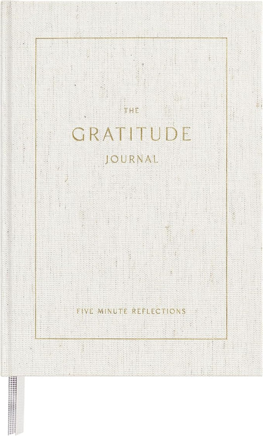 And Per Se Gratitude Journal – 5 Minute Daily Practice for Women with Prompts & Quotes – Undated Mindfulness & Happiness Notebook (Original Beige)