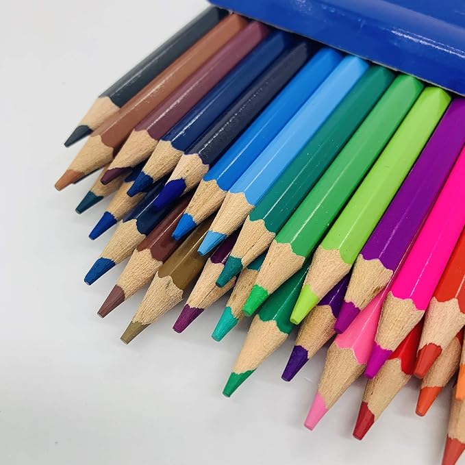 XDT Color Pencils 36 Piece Set, Soft Core Color Pencils, Pro Art Coloring&Drawing Supplies, Ideal For Kid Beginner Student Adults Artist