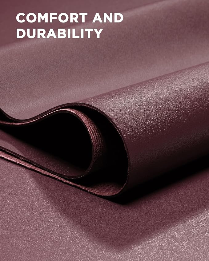 YSAGi 47.2" x 24" Large PU Leather Desk Mat for Keyboard and Mouse - Waterproof Non-Slip Desk Pad Protector for Office, Home, Writing Desk, Dark Pink