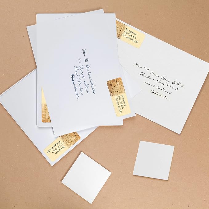 Customized Personalized Address Labels - Made in The USA by Kenco (250 Labels, Kotel Western Wall)