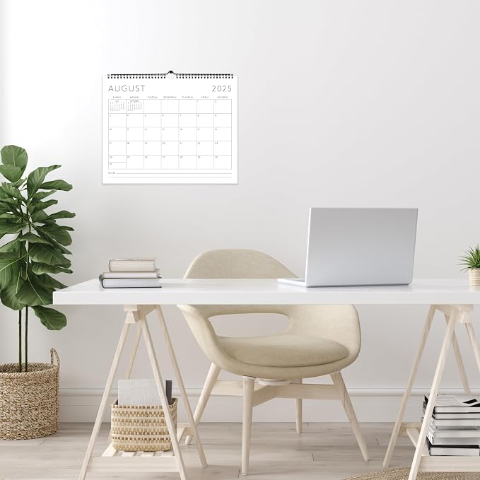 Beautiful 2026 Wall Calendar - Runs until December 2026 - Large 14.5" x 11.5" Office Wall Calendar for Easy Organizing