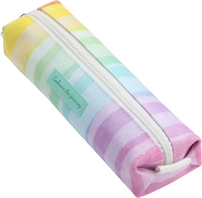 Mr. Pen- Cute Pencil Case Pouch, Multipurpose Canvas Bible Pencil Pouch | Smooth Zipper, Premium Material, Neat Stitches, Ideal for Stationery, Cosmetics, Electronics, School, Office, Travel