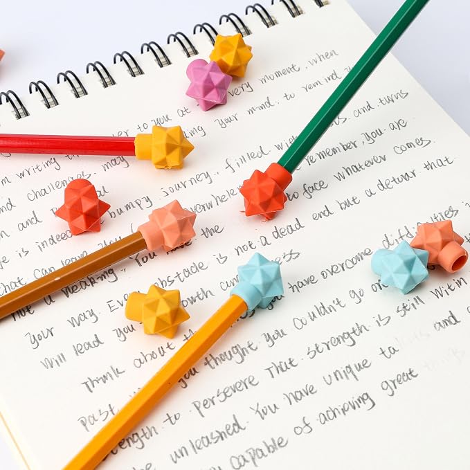 Mr. Pen- Pencil Top Erasers, 48 Pack, Latex-Free | No-Smudge Cap Pencil Erasers for Precise Erasing, Kids, Teachers, Studying Supplies