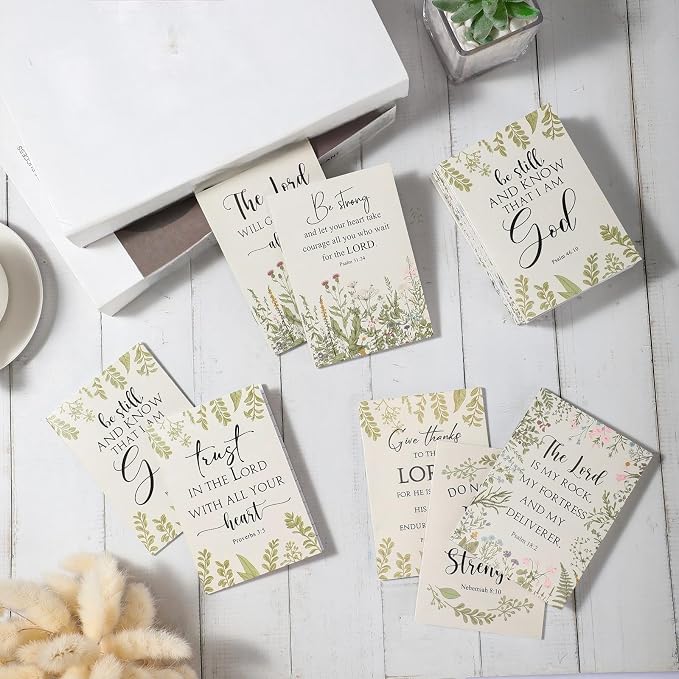 Ctosree 100 Pcs Bible Verse Prayer Journal Notebook for Women Christian Notepads Gifts Mini Inspirational Religious Note Pads for Sunday School Back to School Church Pastors Wife Teacher (Beige)