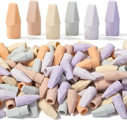 Mr. Pen- Pencil Erasers Toppers, 120 Pack, Colorful, Latex Free, No Smudge | Mr Pen Erasers for Pencils