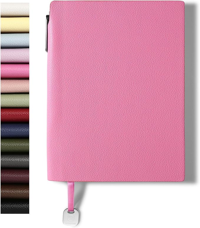 Lined Notebook Soft Cover Journal for Women 160 Pages A5 PU Leather Journaling for Writing